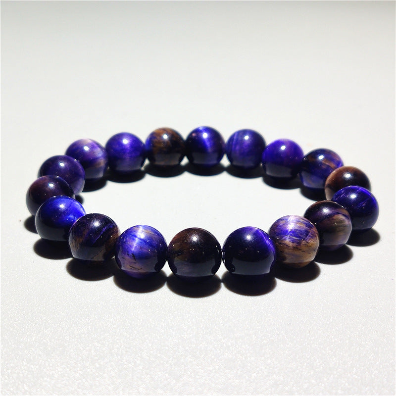Bola de estrellas de gato de fantasía al por mayor Peter Purple Tiger Ojo Bracelet