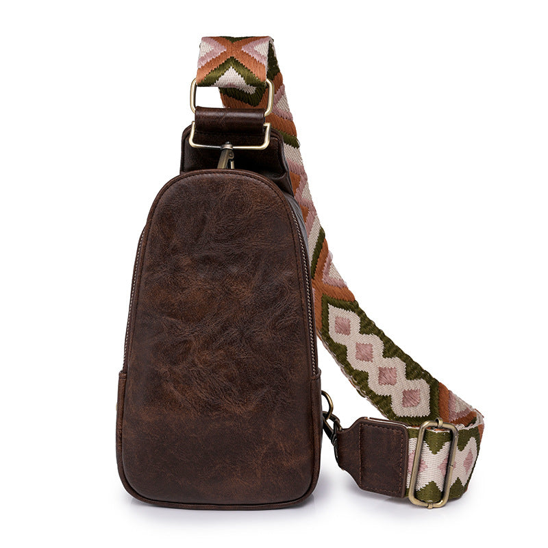 Wholesale PU Vintage Chest Bags