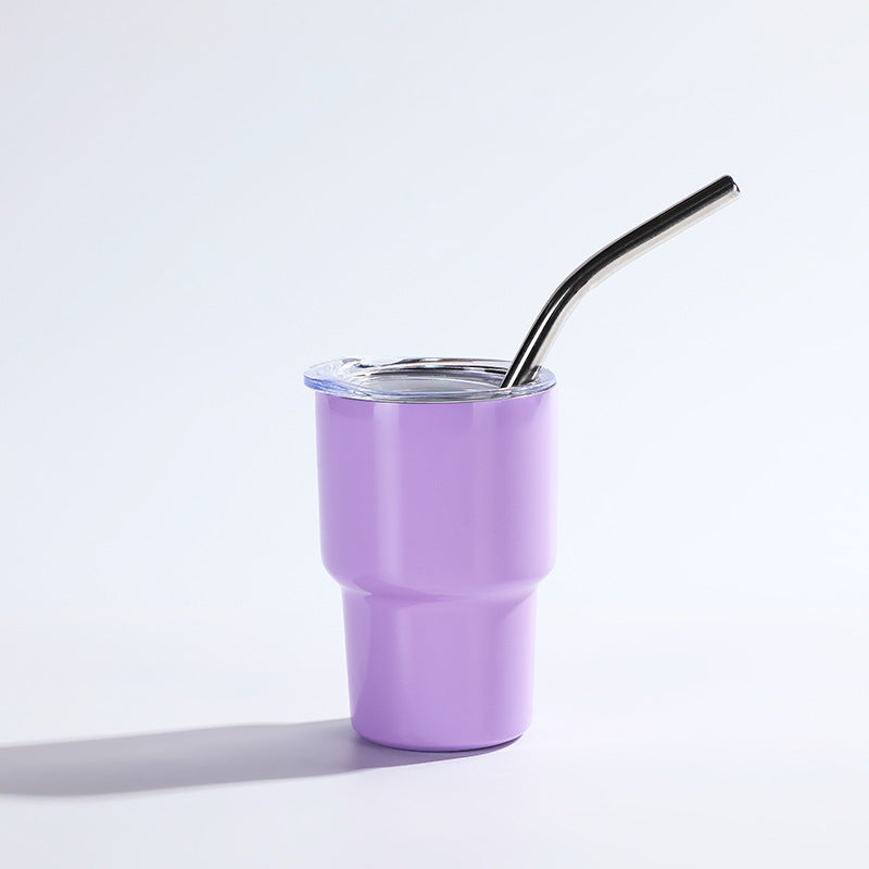 Wholesale Candy Color Red Wine Cup 2oz Stainless Steel Ice Bullies Cup