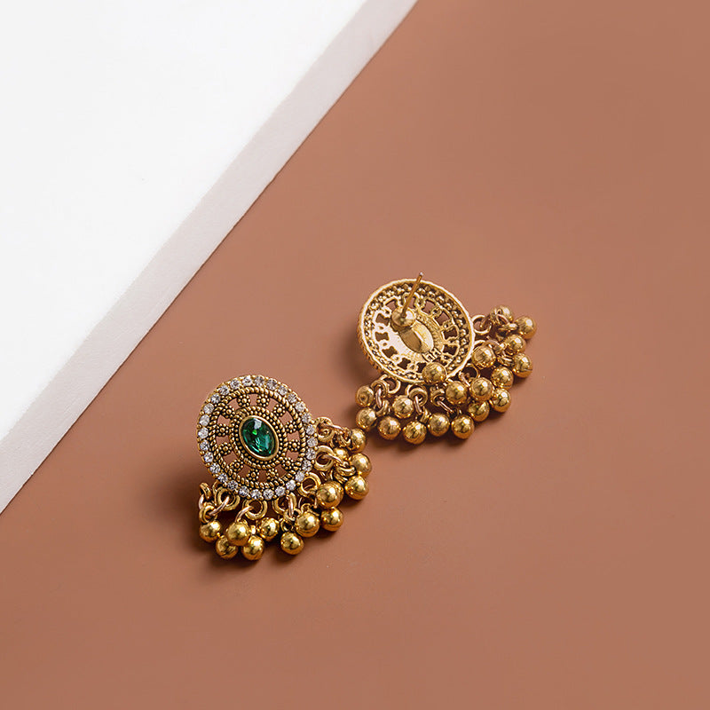 Wholesale Retro Ethnic Style Tassel Classical Earrings