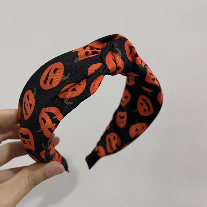 Wholesale  funny knotted satin headband