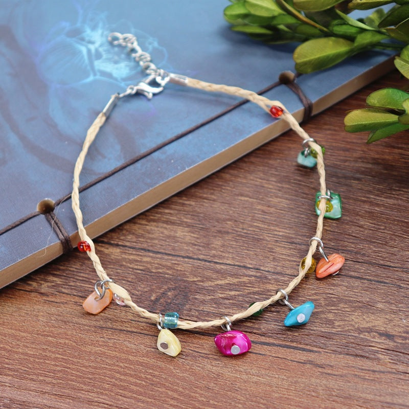 Wholesale Vintage Raffia All-match Bracelet