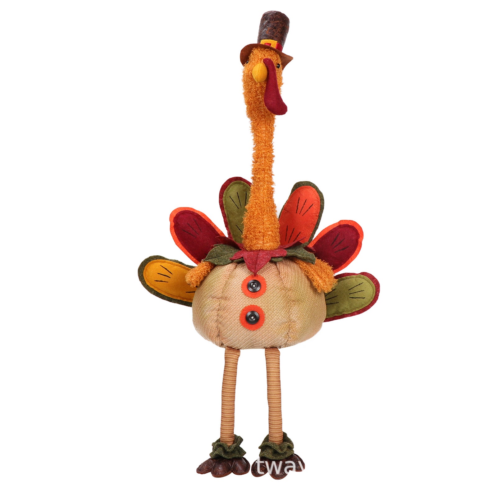 Wholesale Thanksgiving Turkey Cloth Doll Decoration