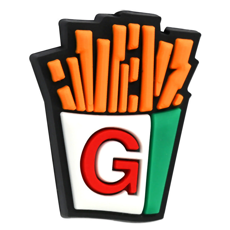 Wholesale Random 100pcs/pack  Food Series Fruit Beads Focal Beads