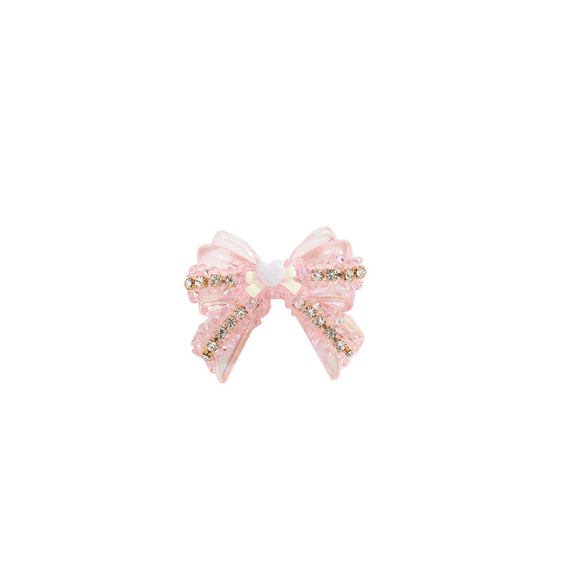 Wholesale 10pcs beaded material bow drill handmade loose acrylic beads