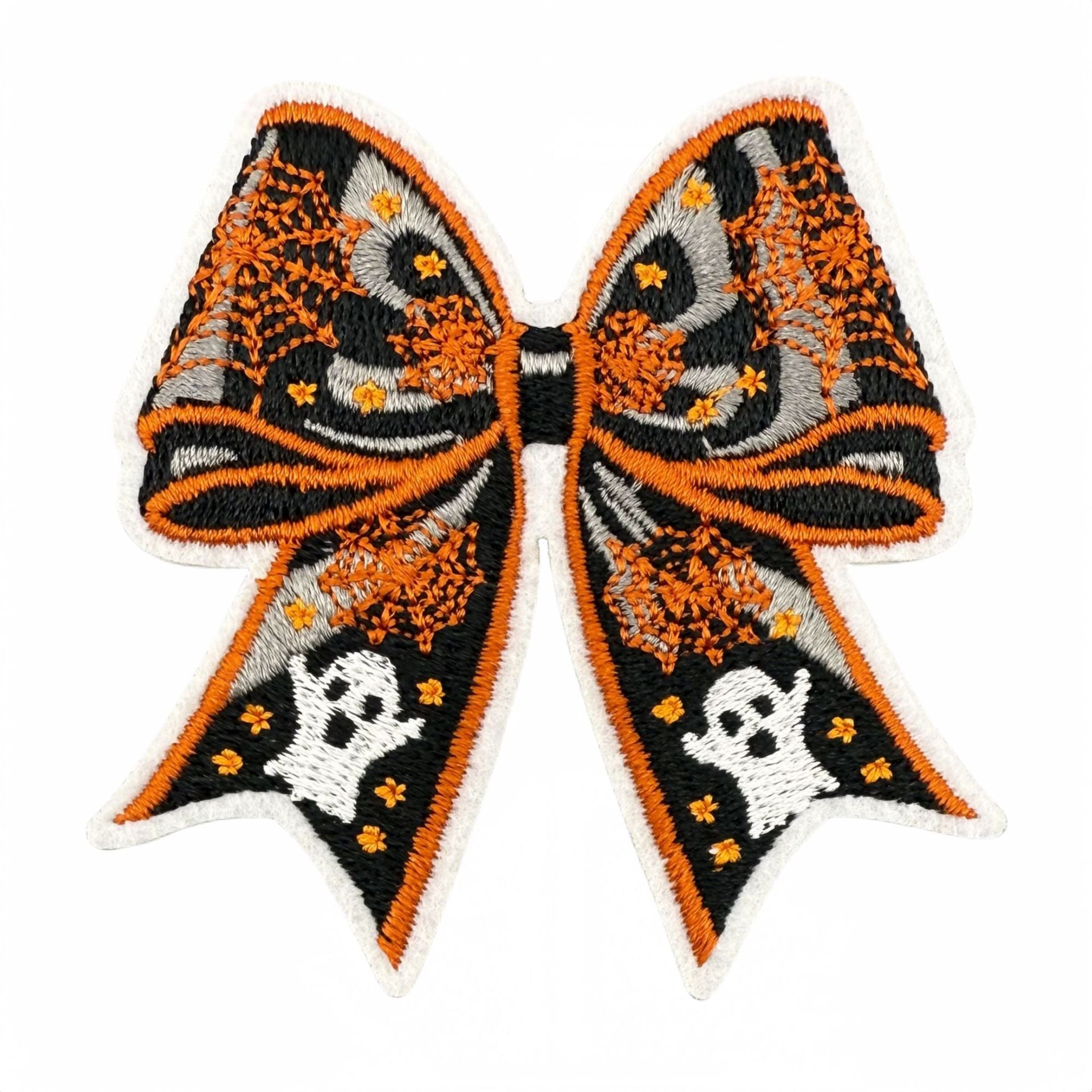 Wholesale Polyester Embroidered Bow Patch  Cartoon Design Iron On Decorative Badge For Clothing And Everyday Use