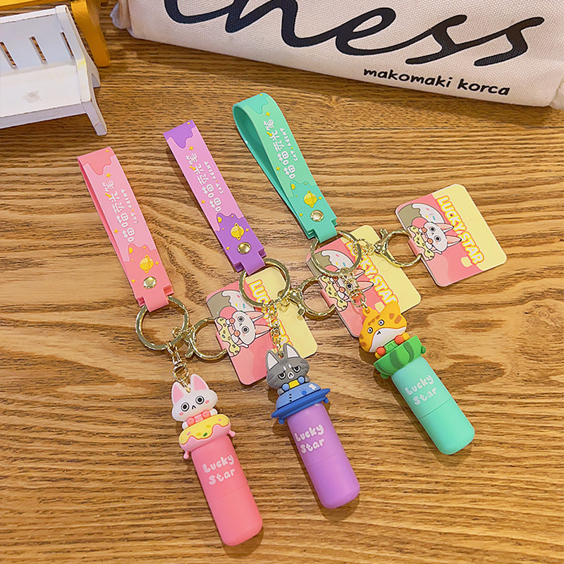 Wholesale Silicone Fluorescent Pen Creative Keychain