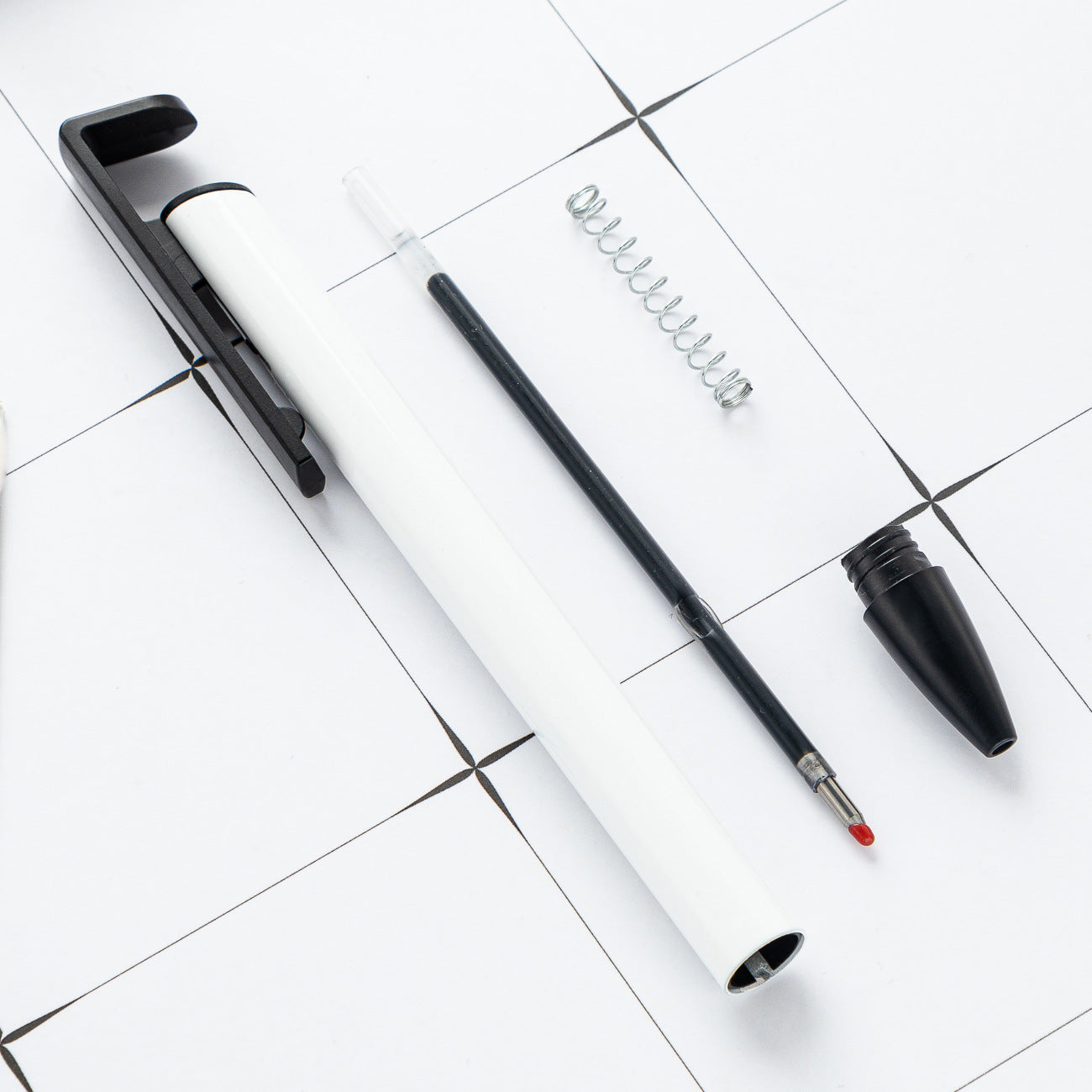 Wholesale Sublimation Metal Aluminum Rod Heat Transfer DIY Coating Creative Ballpoint Pen