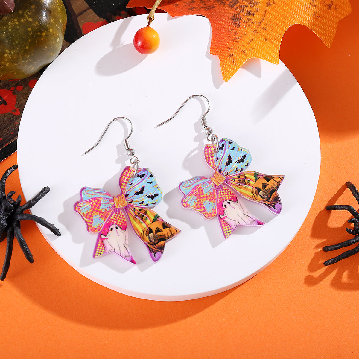 Wholesale  colorful acrylic drop earrings