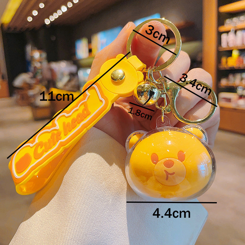 Wholesale Acrylic Frog Bear Keychain