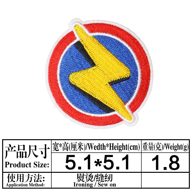 Wholesale Cartoon Embroidered Patches Set 20 Styles Twill Applique For Clothing Coat Bag Decor Boutique Resale Accessory OLY Exclusive