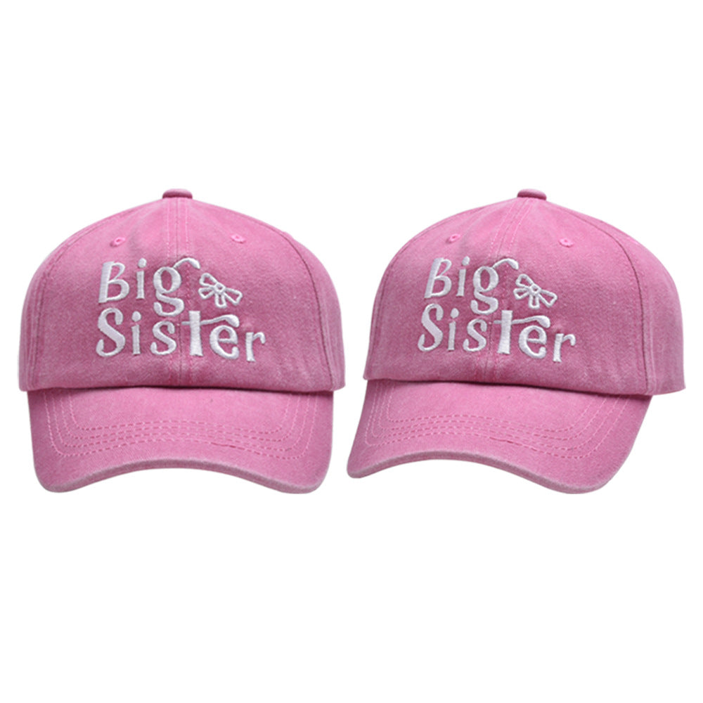 Wholesale Cotton Children's Cartoon Letter Bow Baseball Hat