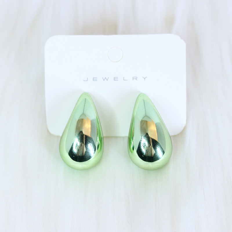 Wholesale Water Drop Acrylic Earrings