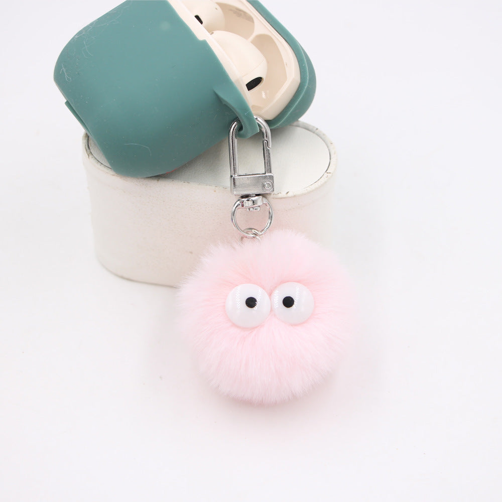 Wholesale Anime Soot Keychain Pendant Cross Eyed Design Alloy Fashion Accessory Bag Charm Gift Boutique Resale OLY Exclusive