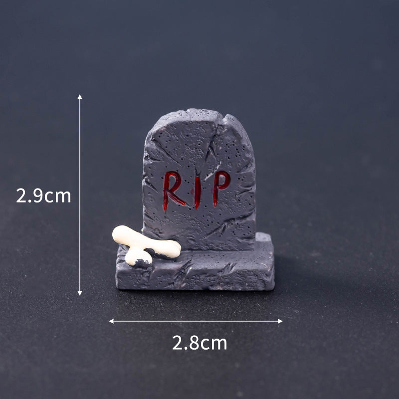 Wholesale Resin  Skull Mummy Figurine European Style Desk Ornament Everyday Use Gift Resale