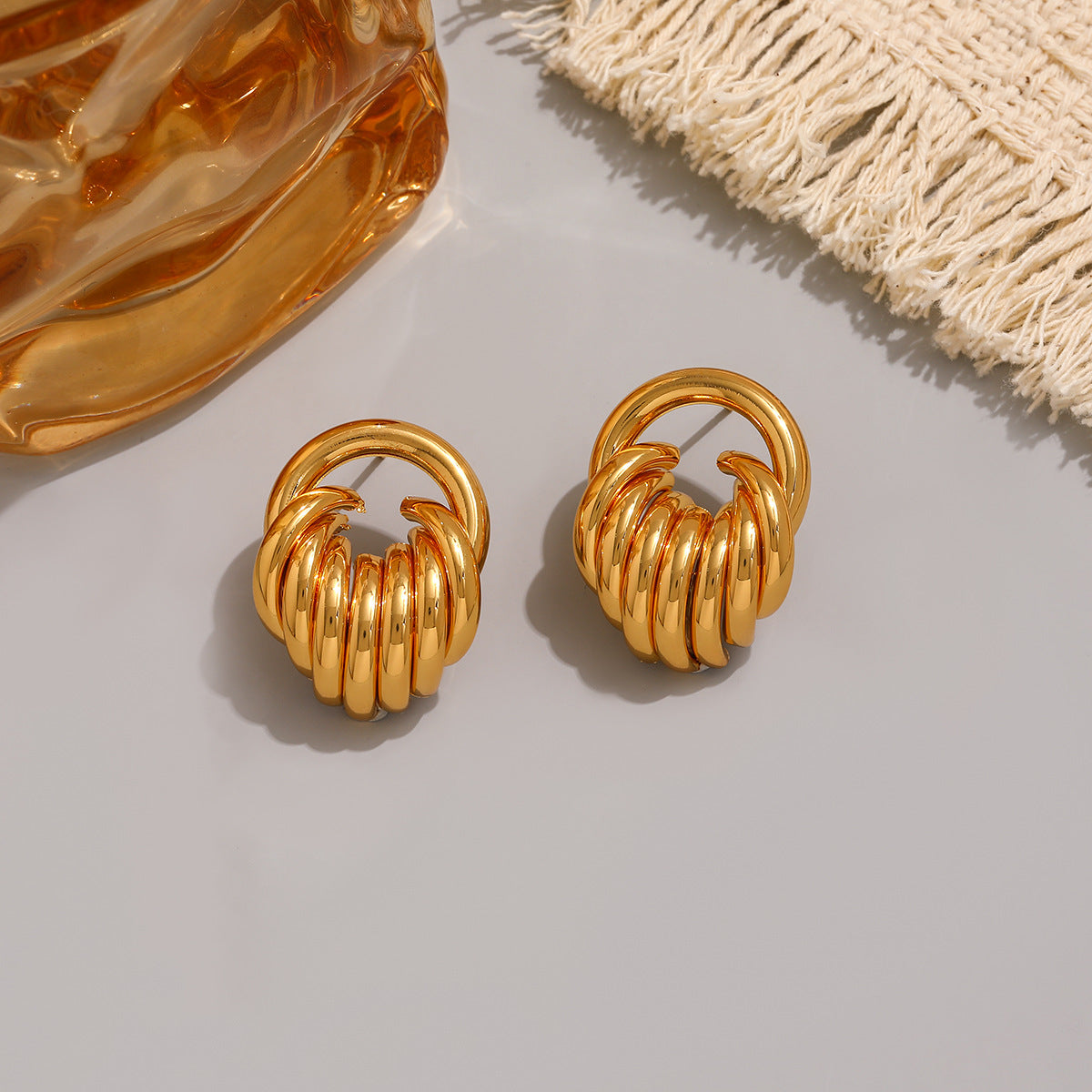 Wholesale Stainless Steel Round Hoop Earrings