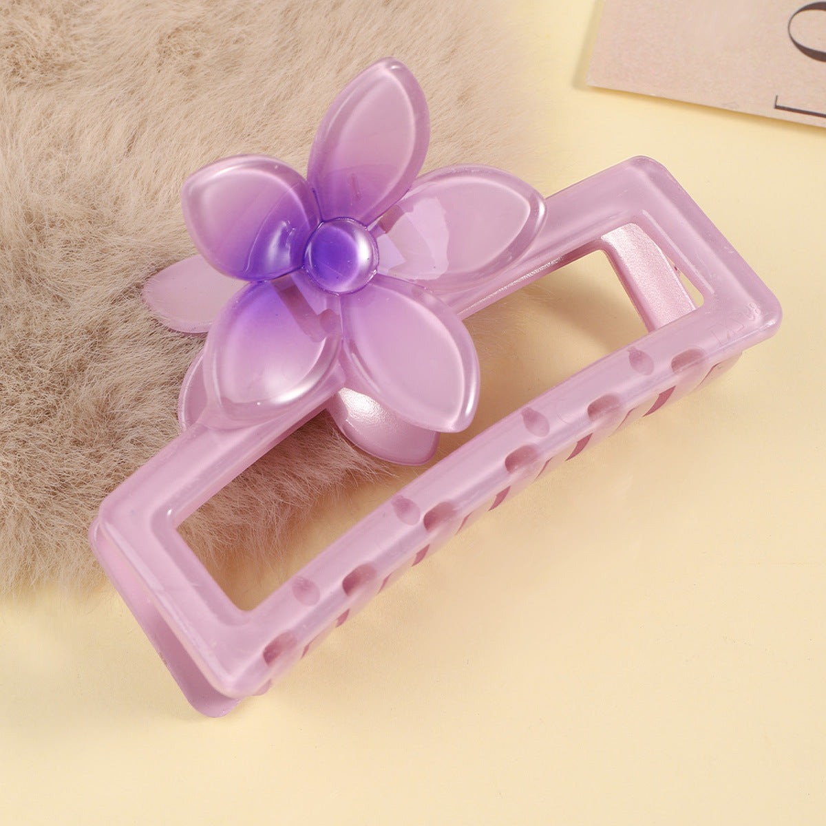 Wholesale Summer New Style Square Frangipani Hair Clip