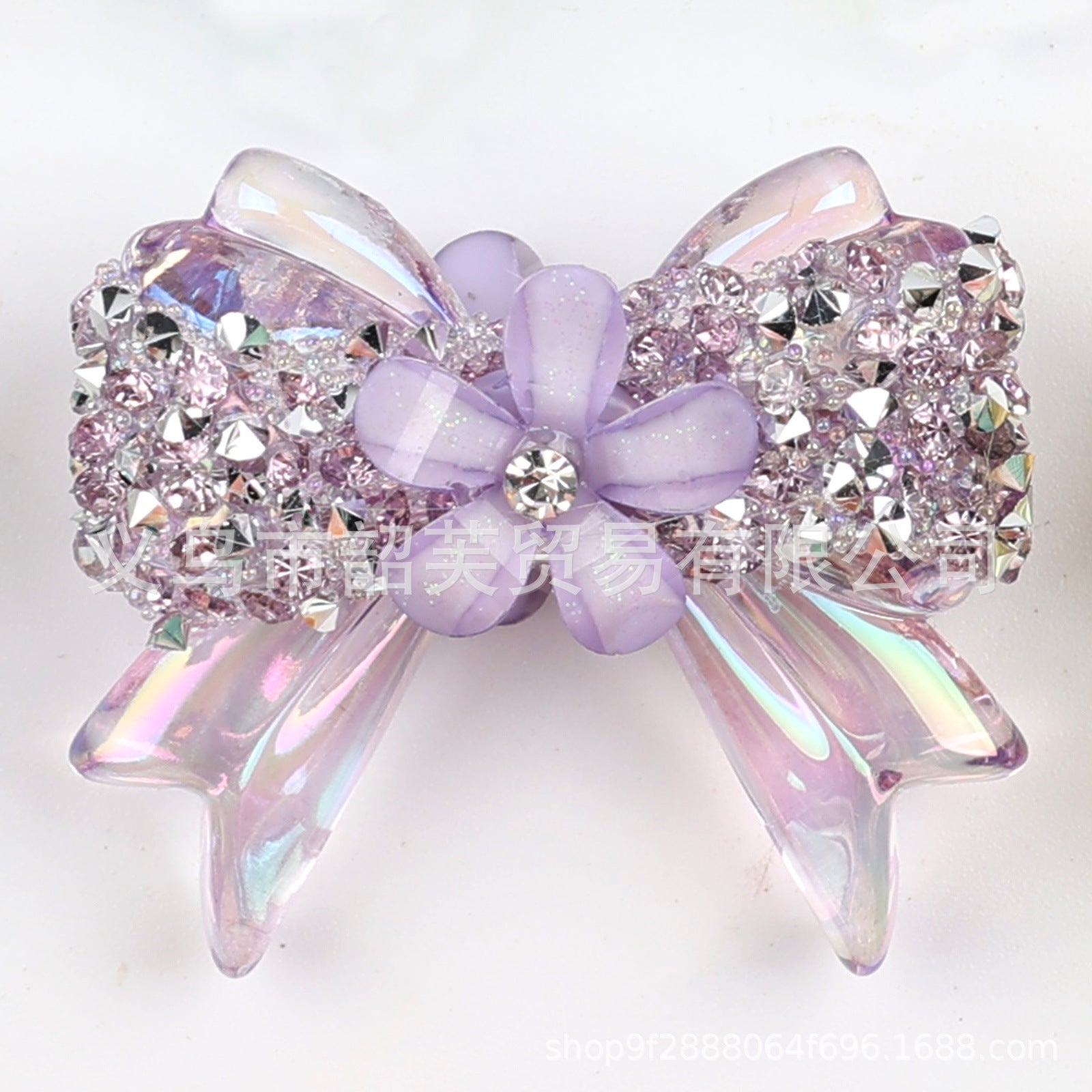 Wholesale 10pcs bowknot cherry blossom Acrylic Beads