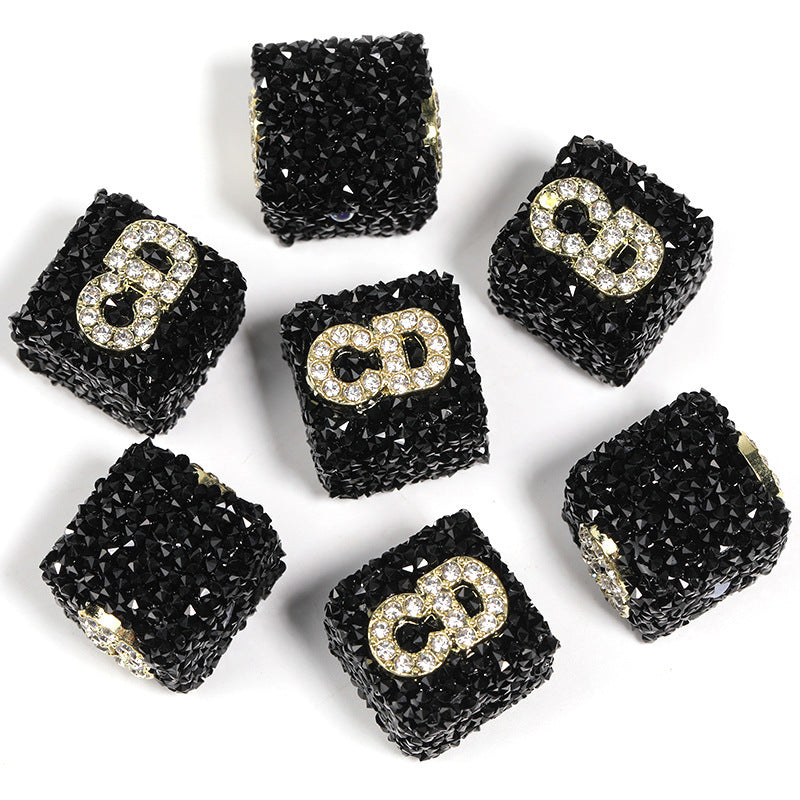 Wholesale  5pcs Colorful soft candy double-sided heart bow Acrylic Beads