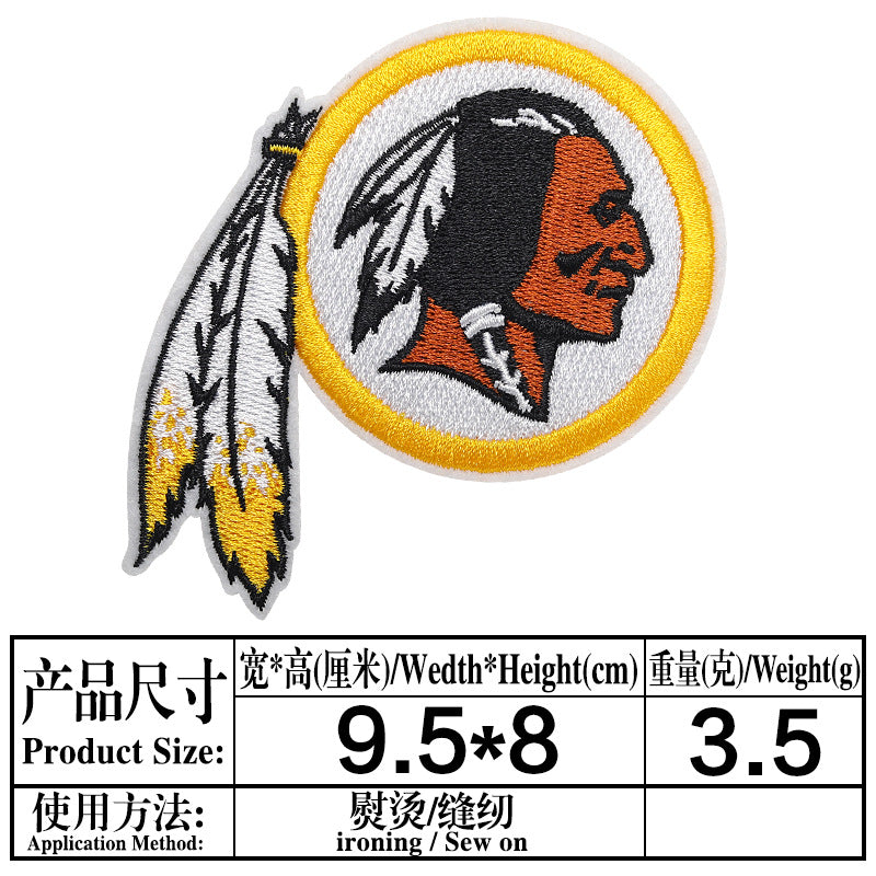 Wholesale Embroidered Eagle Team Badge Patch Set Twill Fabric 11 Styles Decorative DIY For Clothing Bags Hats Towels
