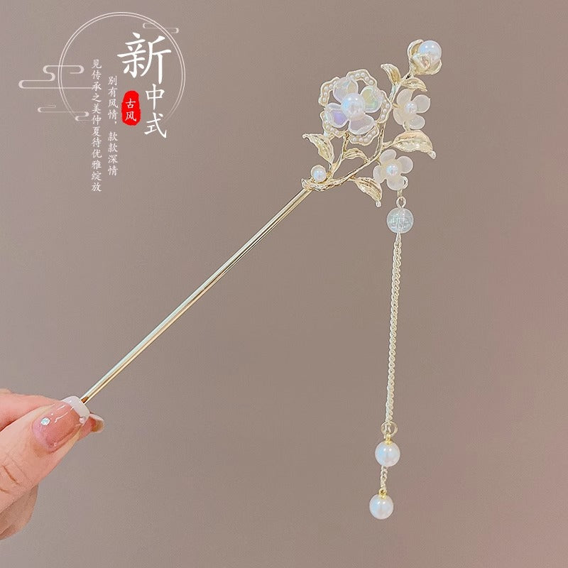 Wholesale Ancient Style Step By Step New Chinese Style Sandalwood Hairpin