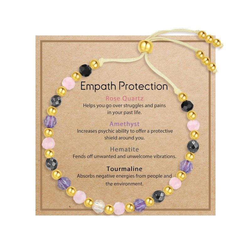 Wholesale Natural stone red patterned stone bead adjustable healing bracelet