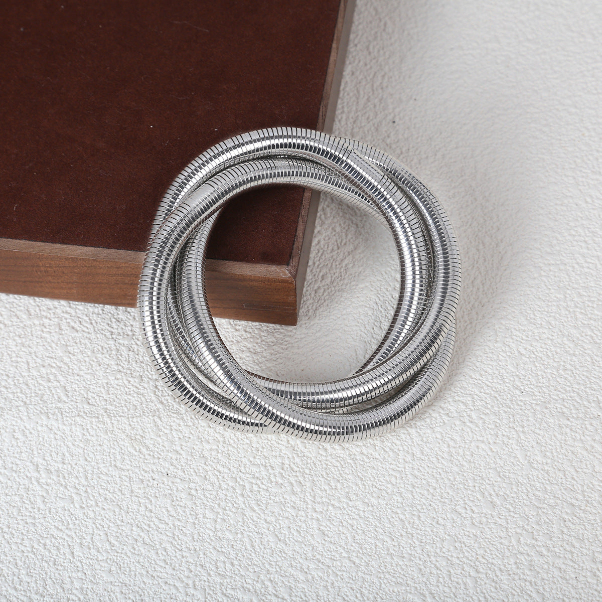 Wholesale  multi-layer elastic irregular winding bracelet