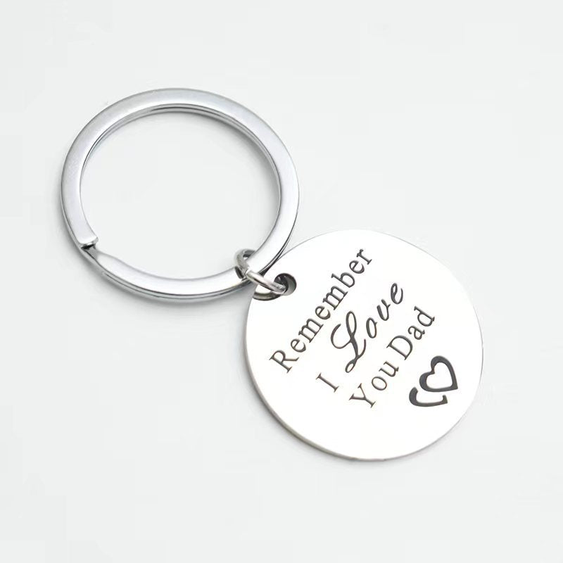 Wholesale Valentine's Day Gift FUCKING MlSS YOU Stainless Steel Keychain