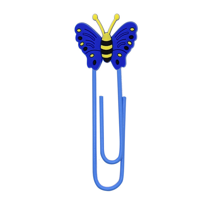 Wholesale Random 50pcs Creative Paper Paperclip Creative Metal Bookmark