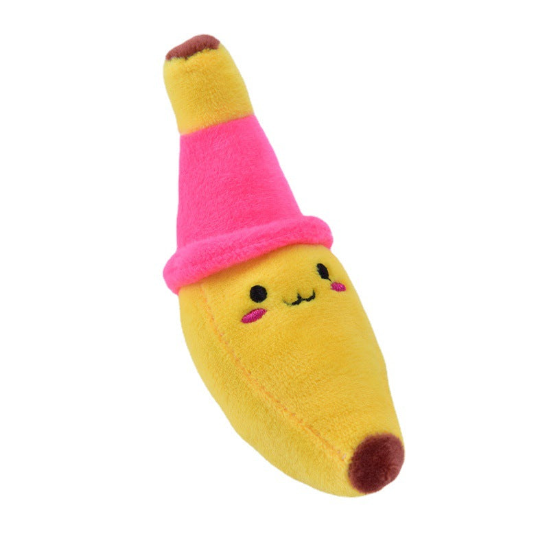 Wholesale Banana Plush Doll Pendant Keychain