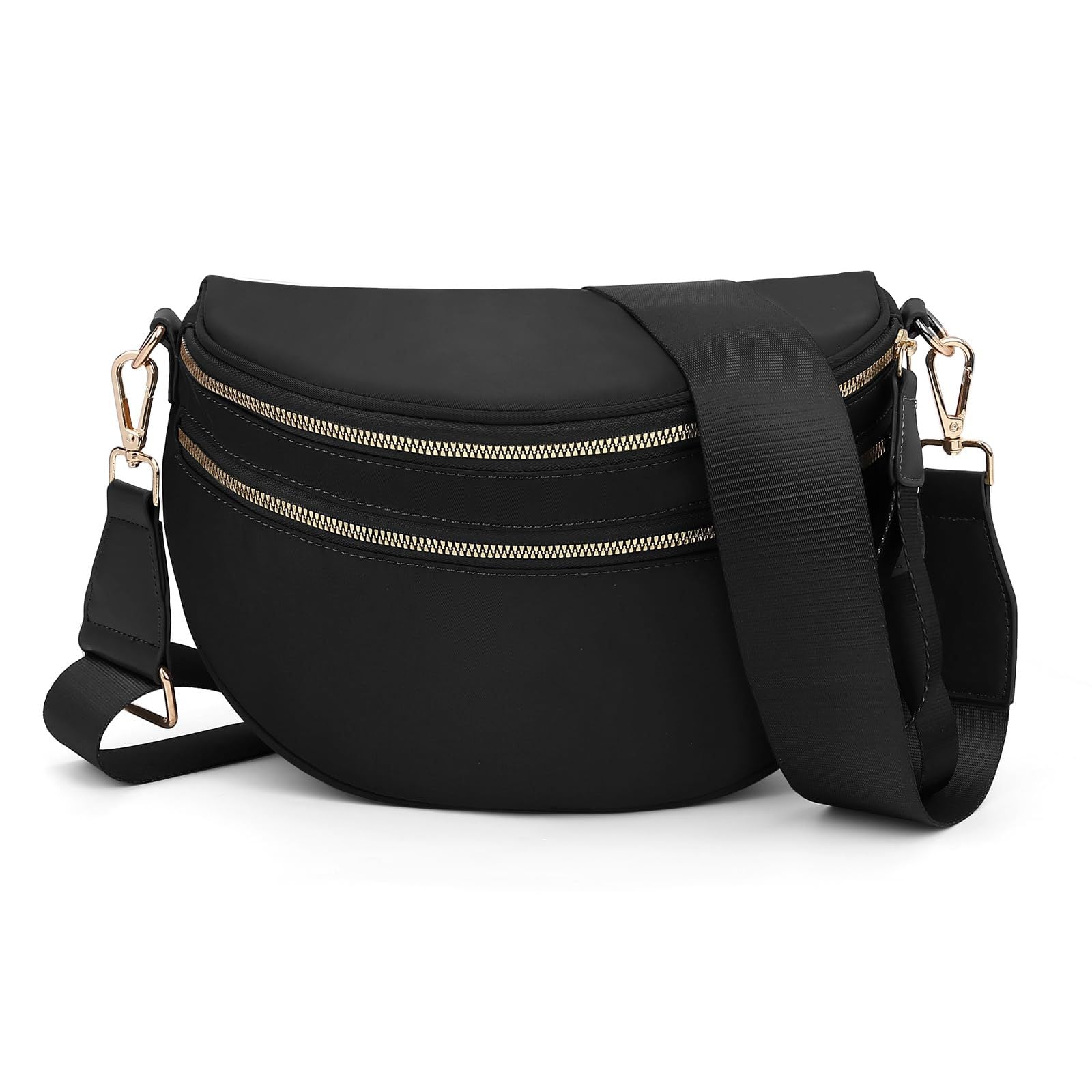 Wholesale Fashionable and versatile Oxford cloth large capacity shell bag lightweight crossbody bag sports bag cross-border