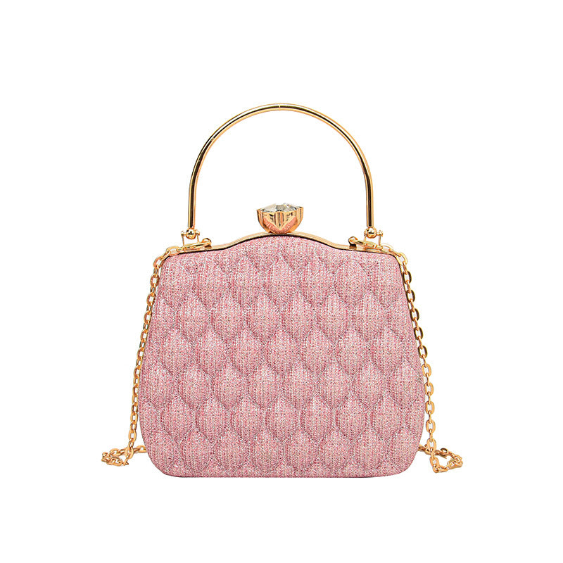 Wholesale Chain Diamond Banquet Crossbody Bag Handbag