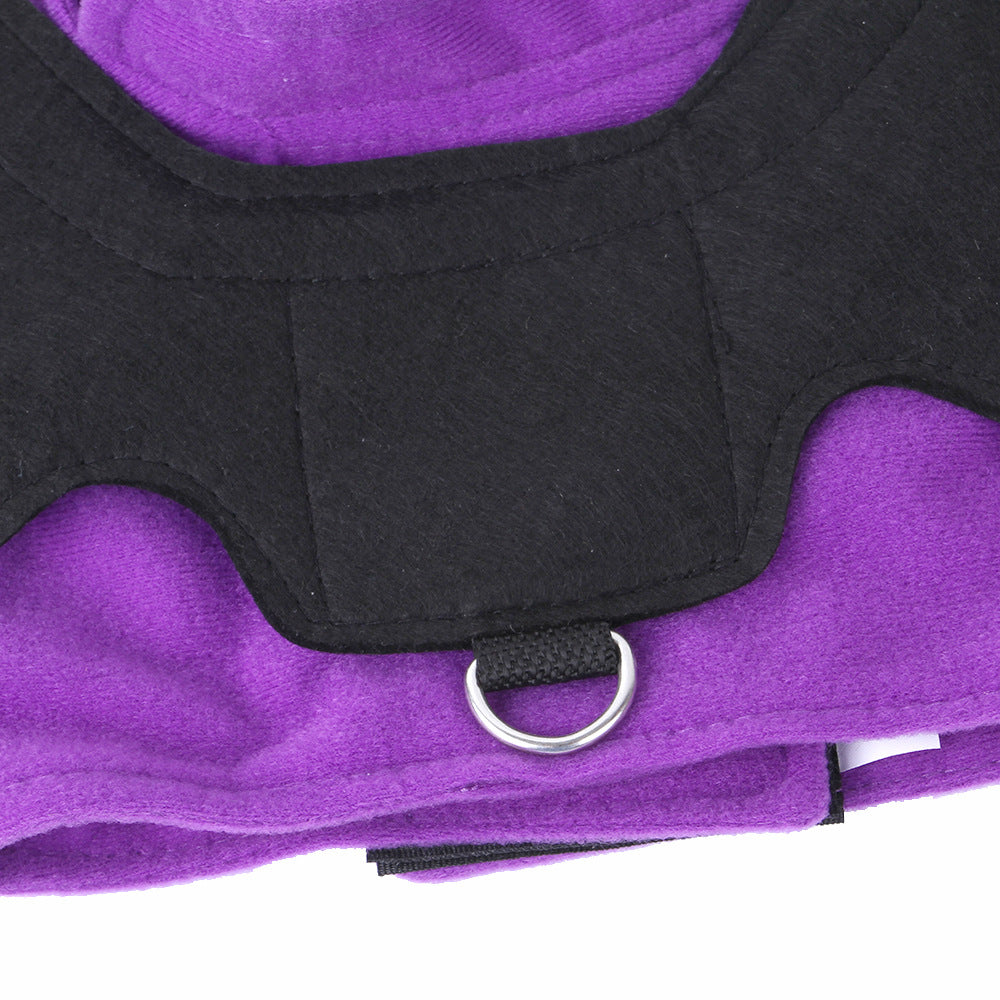 Wholesale 2PCS Halloween Chest Back Dog Polyester Wing Suit