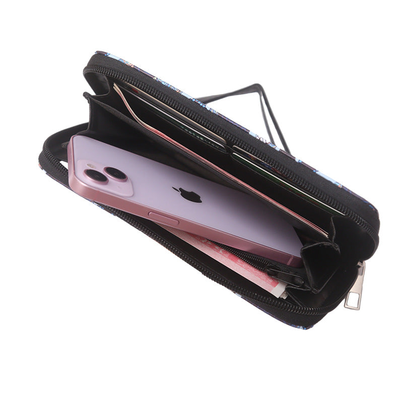 Billetera larga de calavera de calavera de PVC calavera al por mayor