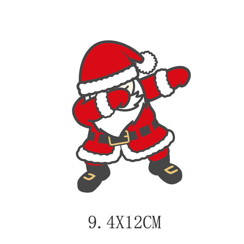 Wholesale Christmas tree letter heat transfer printing  UV DTF Ready to Press Transfers Wraps