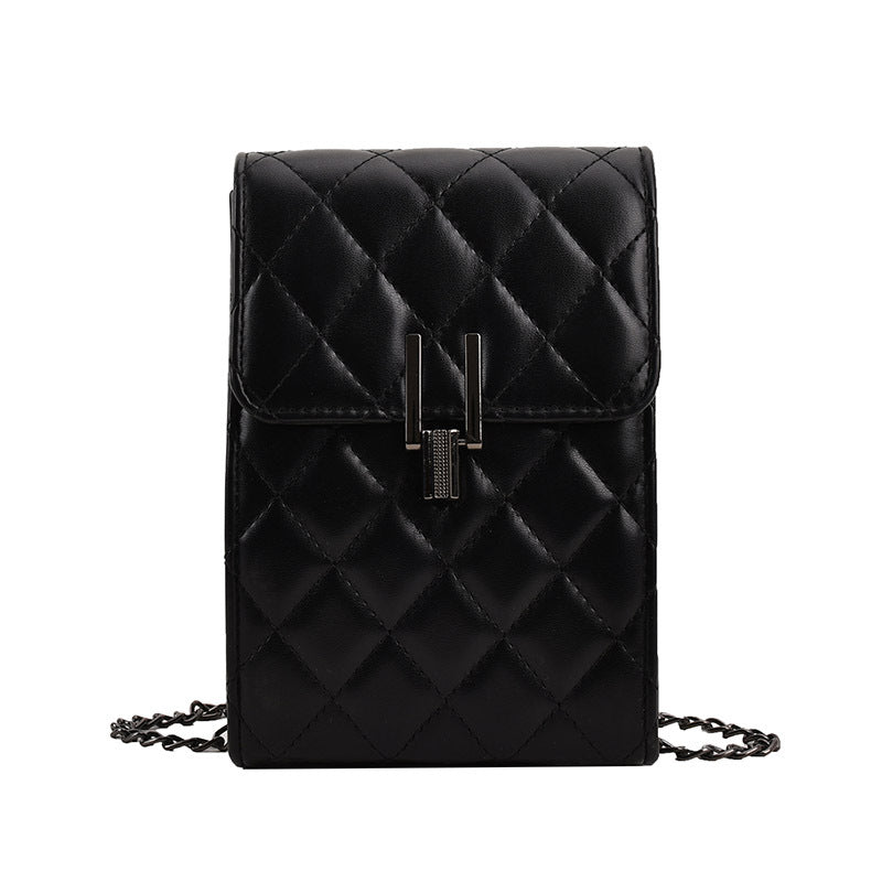 Bolsa de hombro diagonal de cadena PU al por mayor