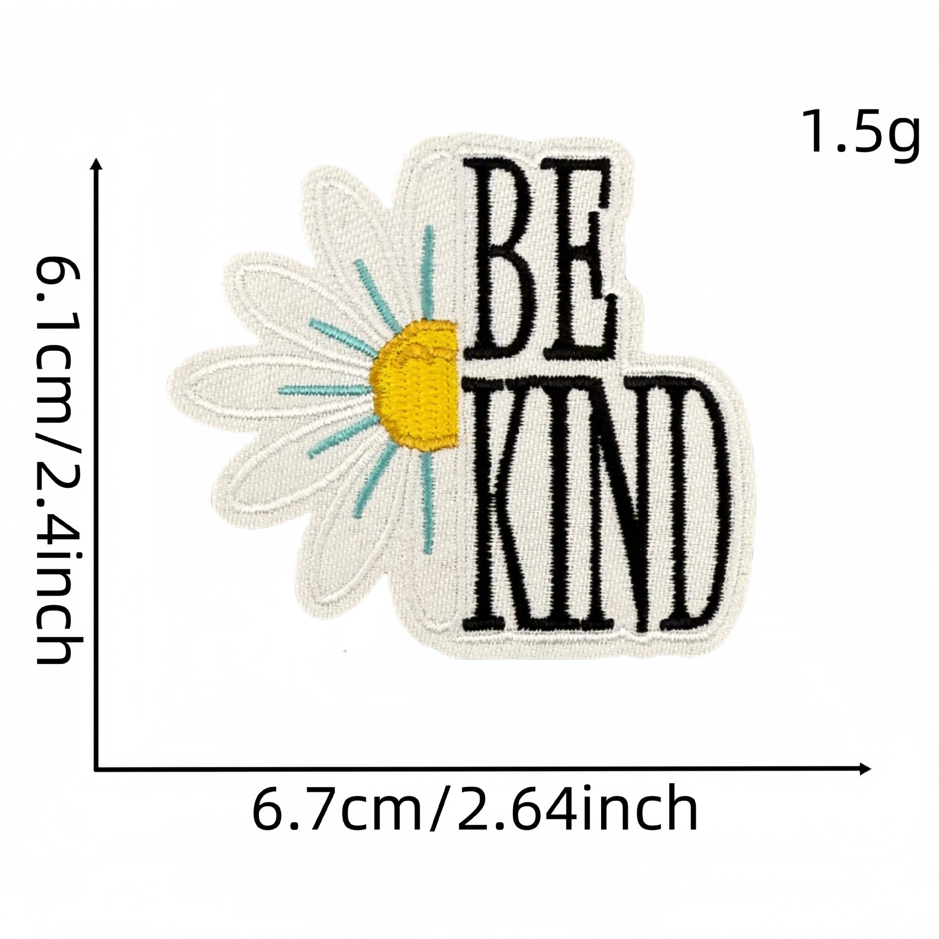 Wholesale Cartoon colored English text DIY Patches