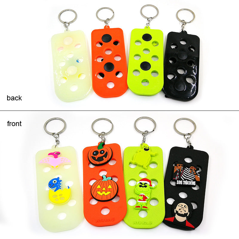 Wholesale 10PCS EVA key board Keychains