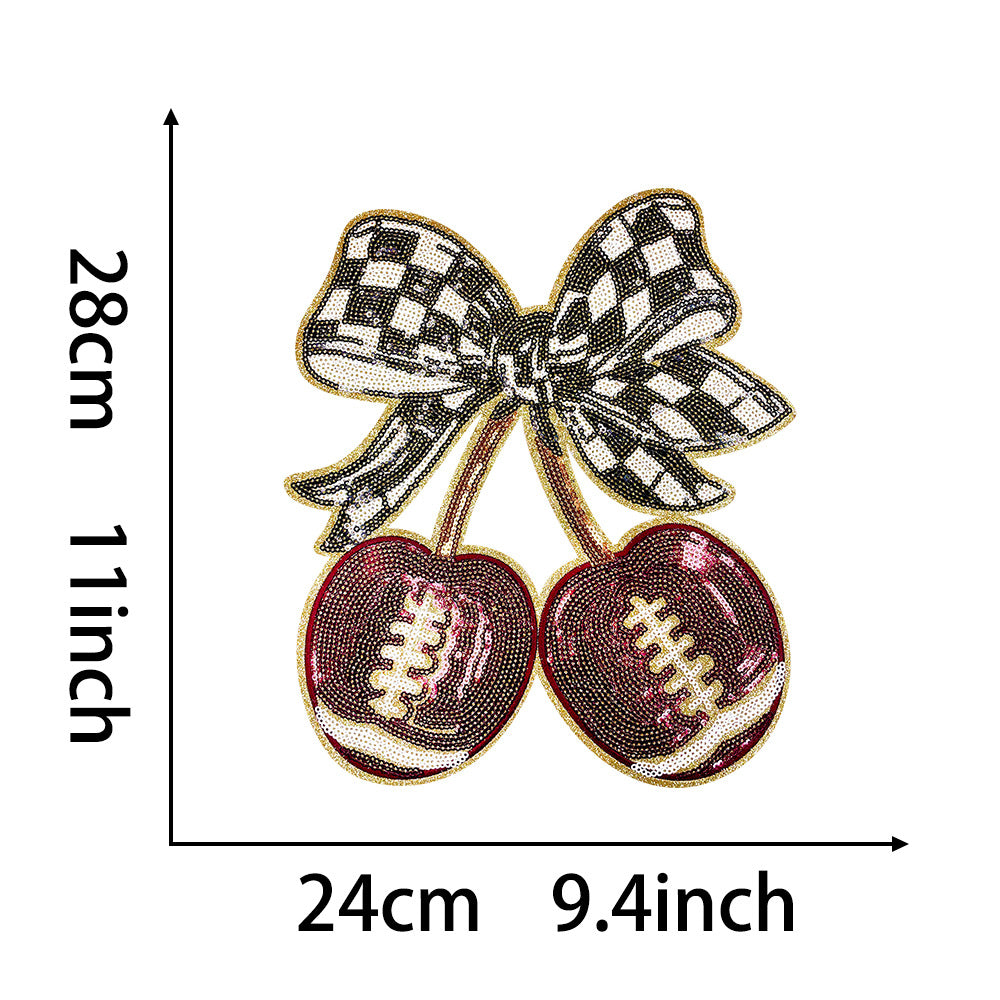 Wholesale Trendy Rugby Team Embroidered Patches Iron On Sew On For et DIY Decorative Accessory OLY Exclusive