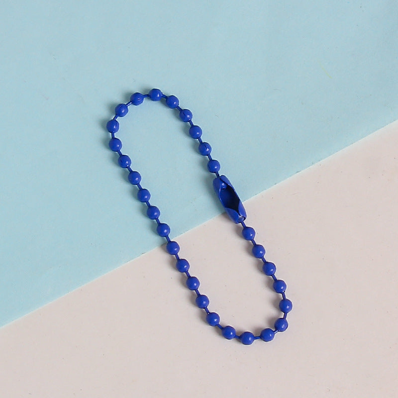 Accesorios al por mayor de la cadena de hierro de la cadena de la cadena de etiqueta de colga al por mayor 10pcs de bricolaje