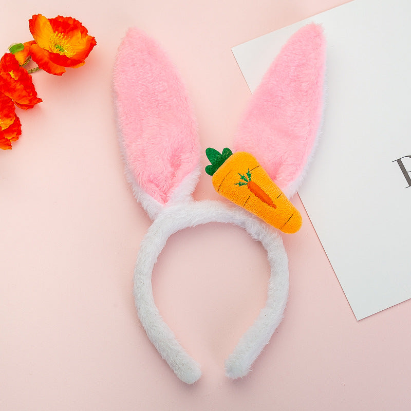 Wholesale Wholesale Easter carrot rabbit ears headband