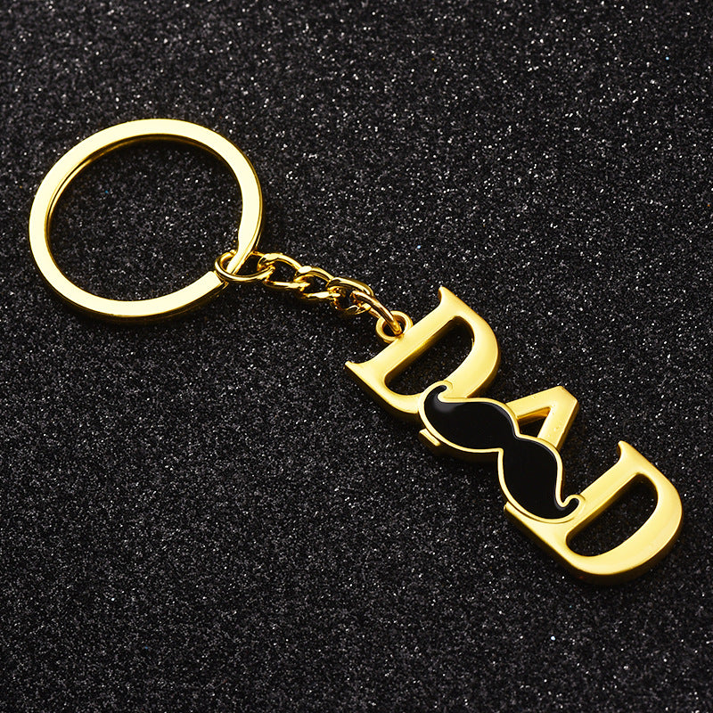 Wholesale Father's Day Mother's Day Metal Creative Keychain
