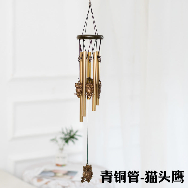 Wholesale Creative Mascot Acrylic Metal Aluminum Tube Wind Chimes