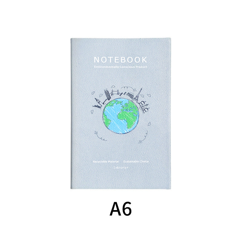 Wholesale Cross-Border Environmentally Friendly Recycled Material Rpet Notebook Source Factory Soft Cover with Customized Logo