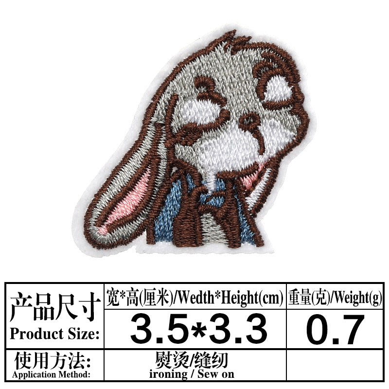 Wholesale cartoon cloth stickers cute DIY patch OLY Exclusive