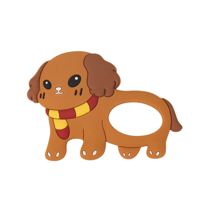 Wholesale 10PCS/PACK Silicone Cartoon Animal Teething Stick