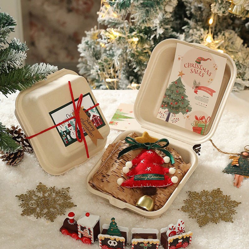 Wholesale Christmas gift plush Christmas tree pendant Christmas decoration