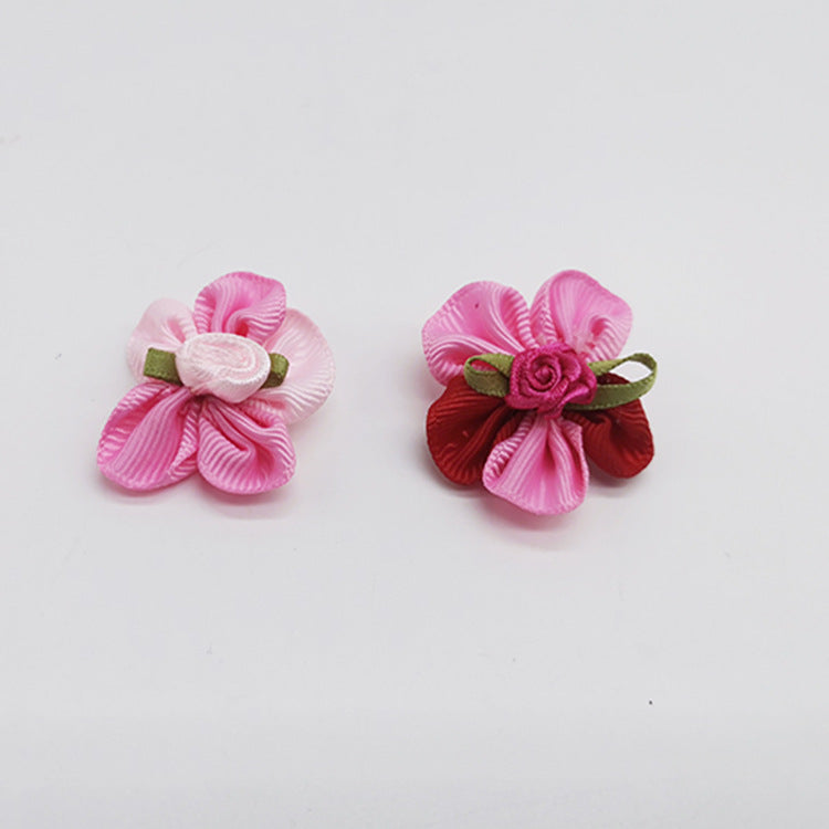 Wholesale 10pcs/pack Pet Supplies Bow Hair Tie Rubber Band Dog Hair Accessory