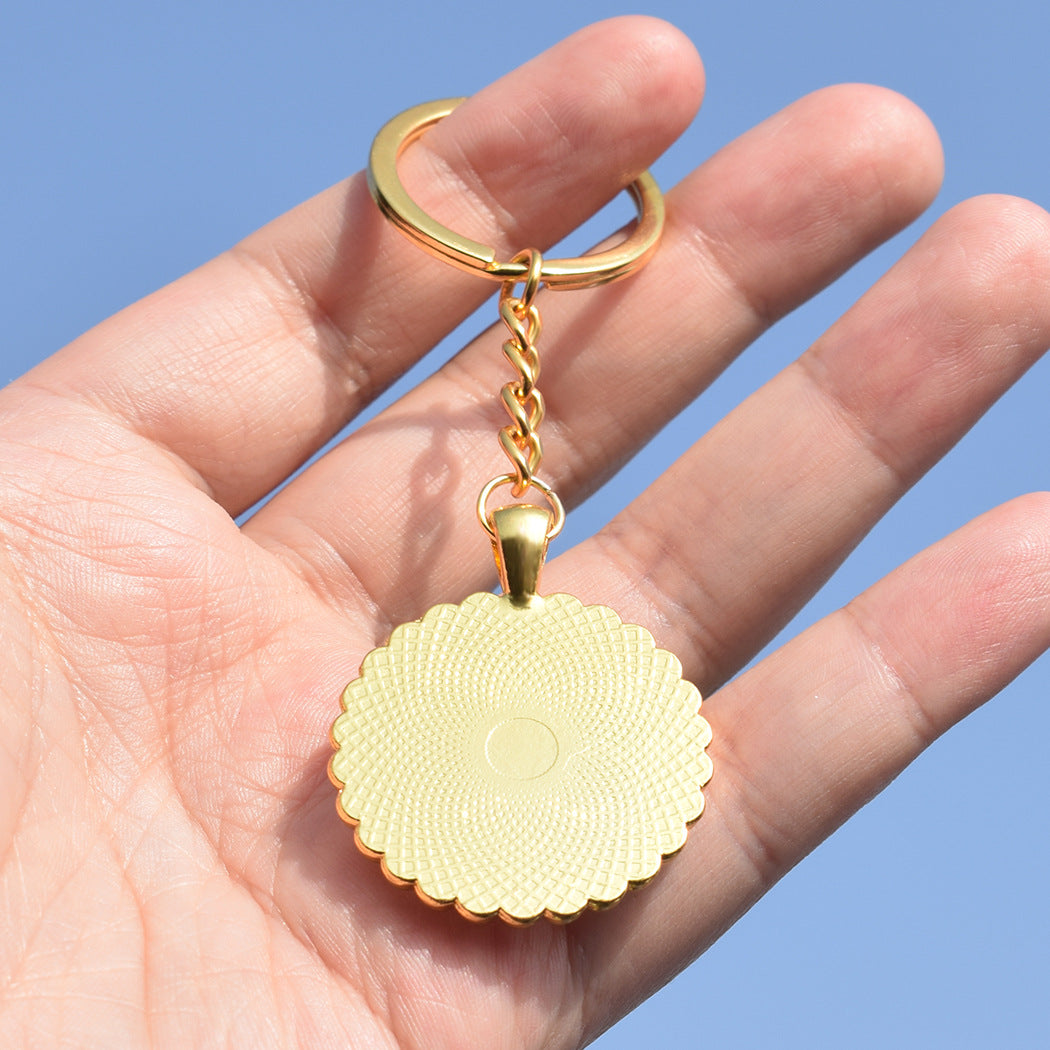 Wholesale of World Flag Alloy Keychains