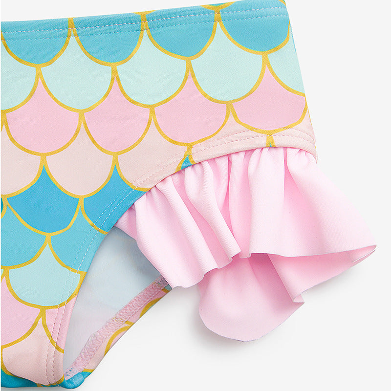 Wholesale Mermaid Split Kids Swimwear